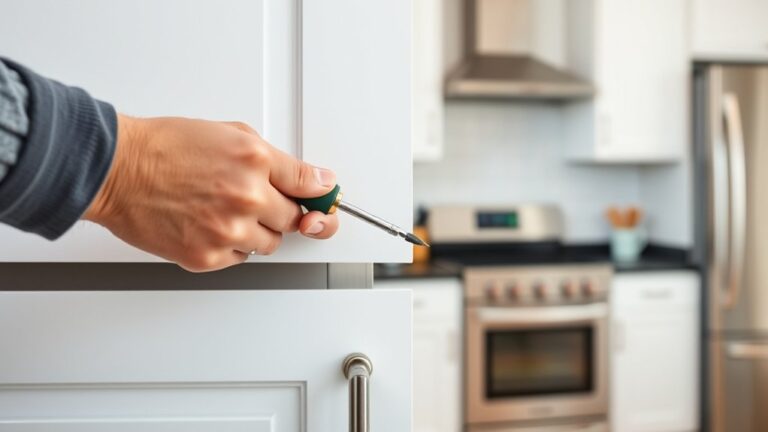 adjust cabinet hinge settings precisely