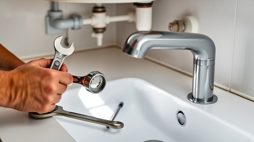 adjustable wrench basin wrench tape cartridges