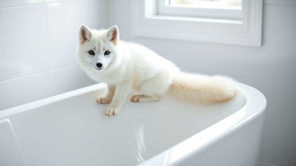 arctic fox stains bathtub