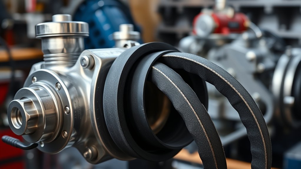 are water pump belt driven