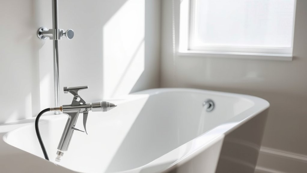 bathtub spraying cost ranges include prep