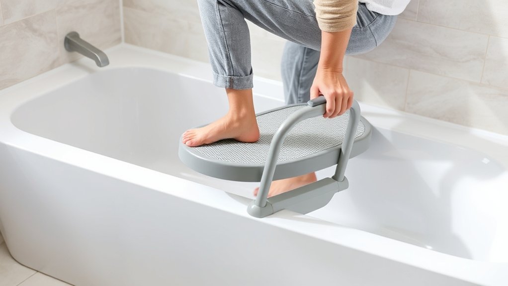 How to Use a Bathtub Transfer Bench