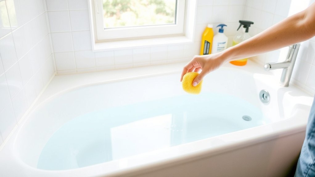 bathtub water for chores