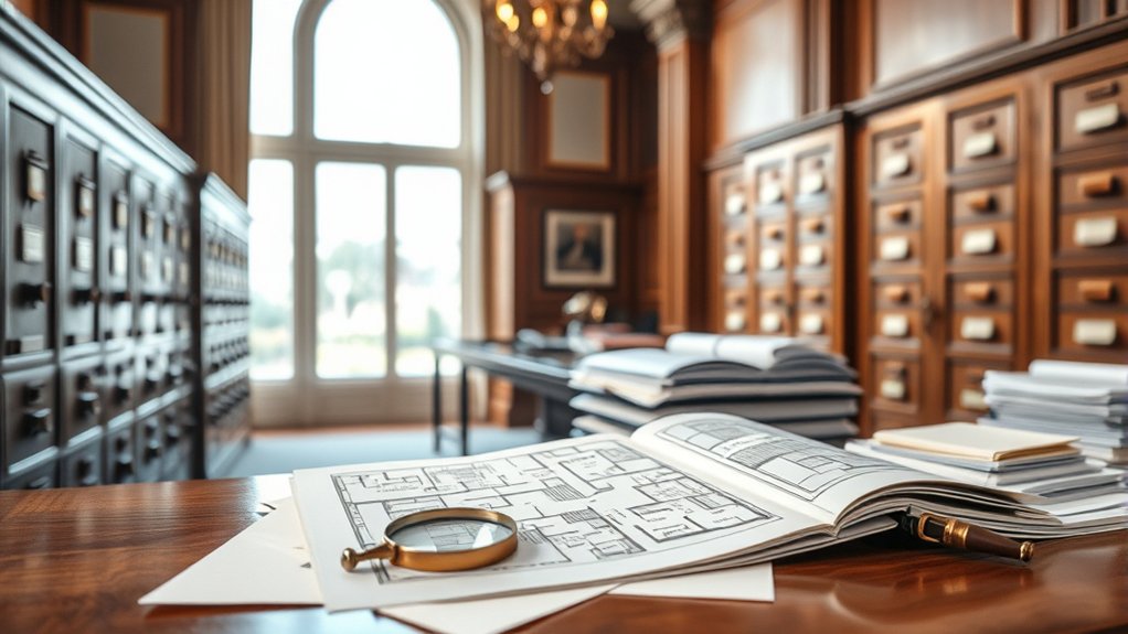 building permit architectural drawings access