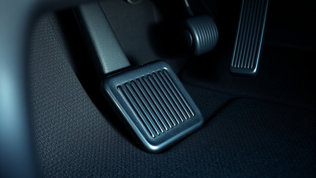 can brake pedal sink warning