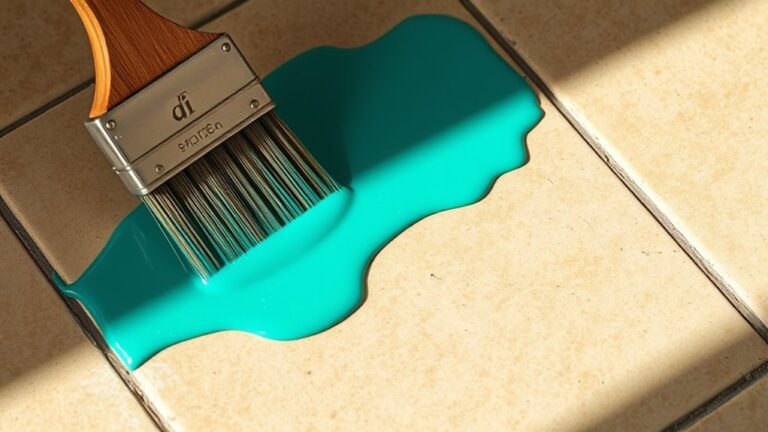 can tile be painted