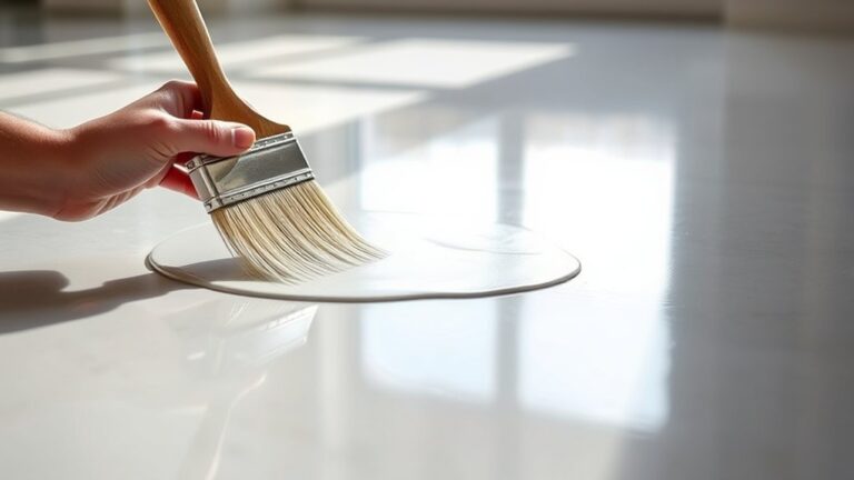 can you paint epoxy floor