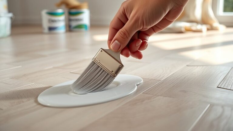 can you paint vinyl flooring