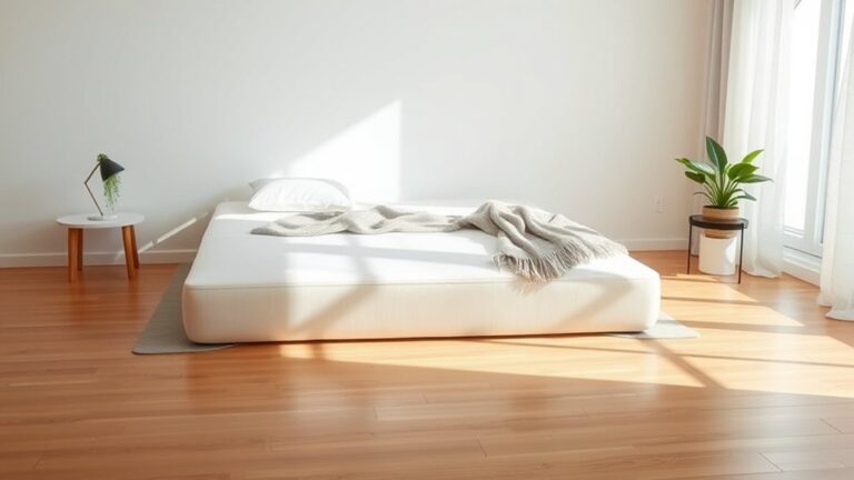 can you place mattress on floor