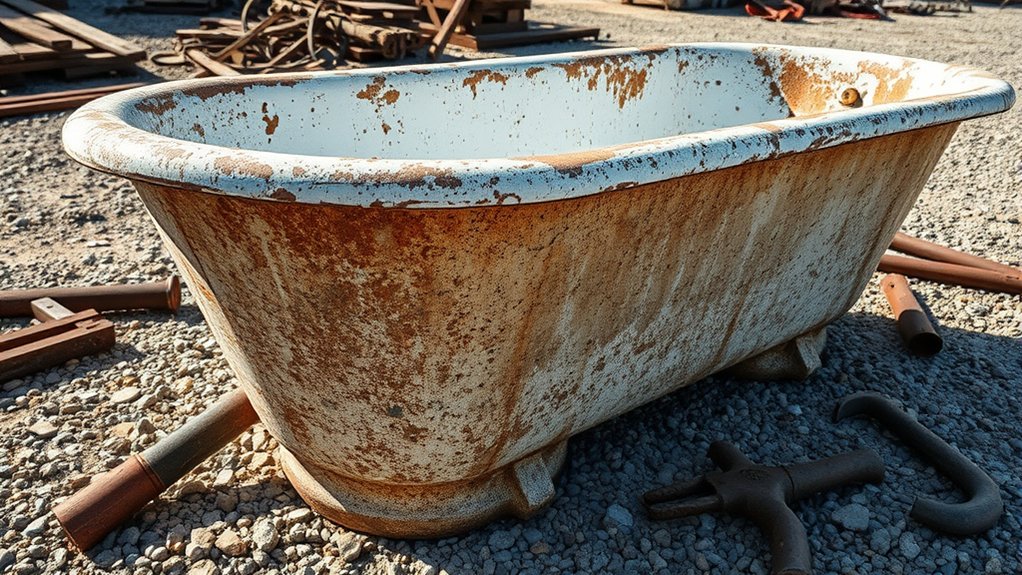 cast iron bathtub scrap value