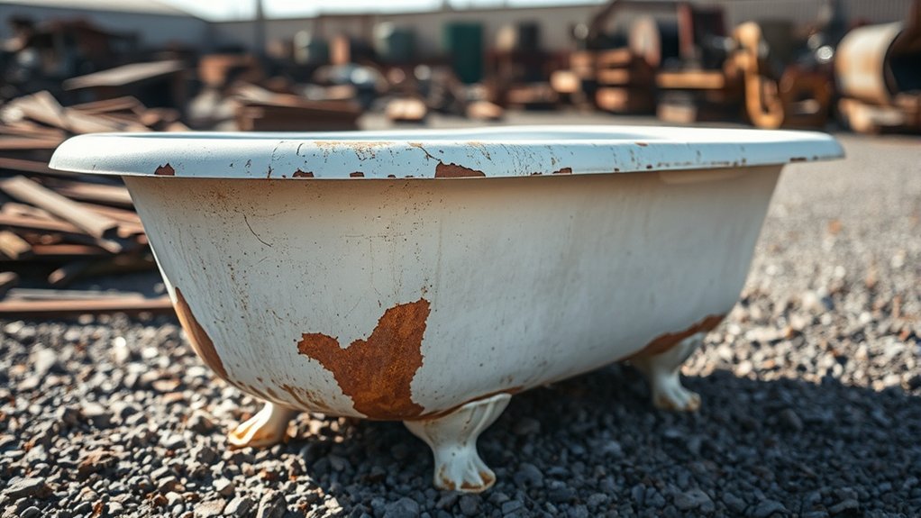 cast iron tub valuation factors