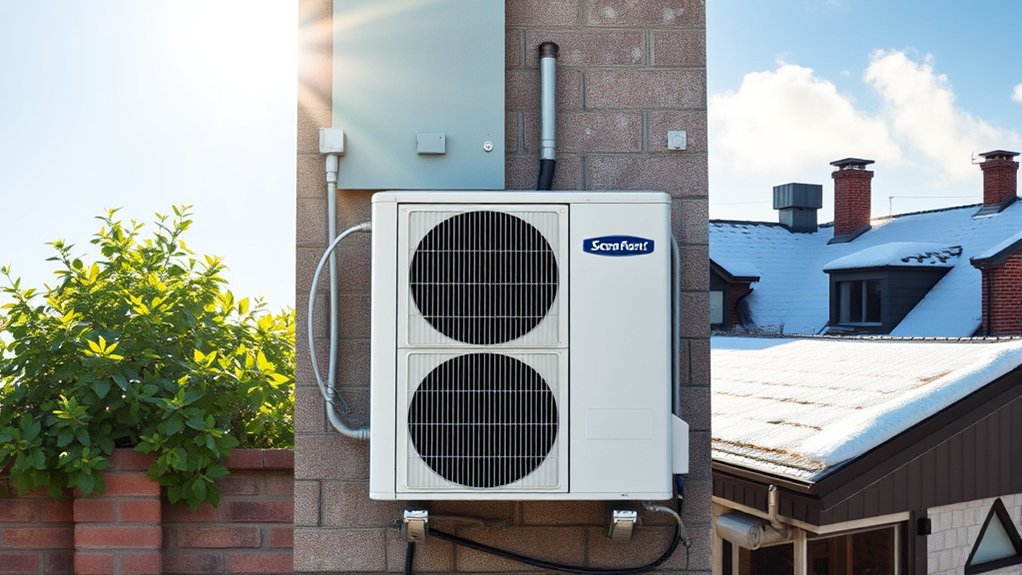 climate affects heat pump efficiency