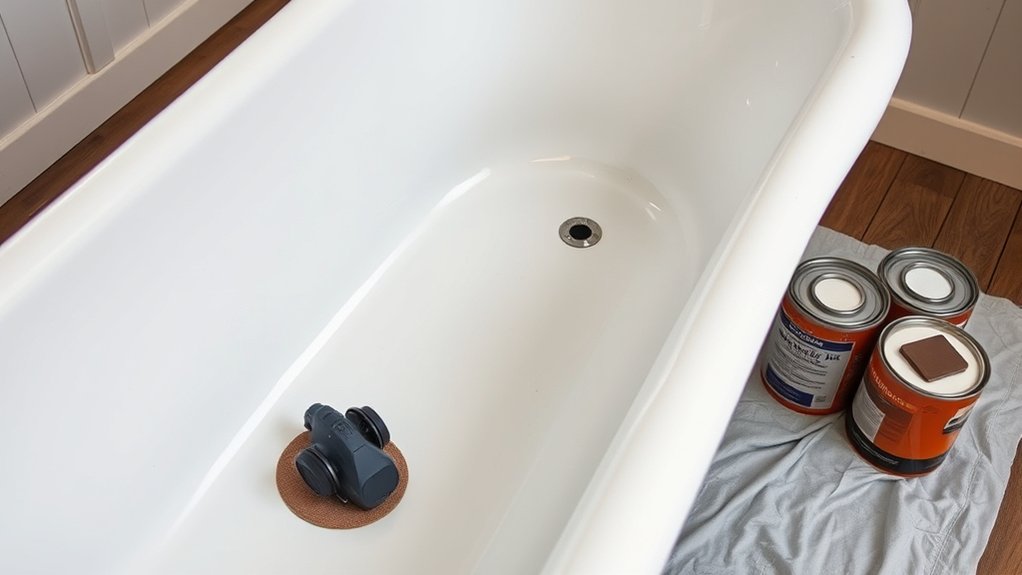 common refinishing problem solutions for cast iron clawfoot tub