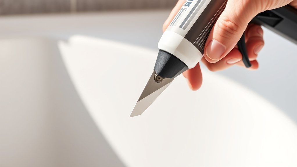 cut tip wipe bevel safety