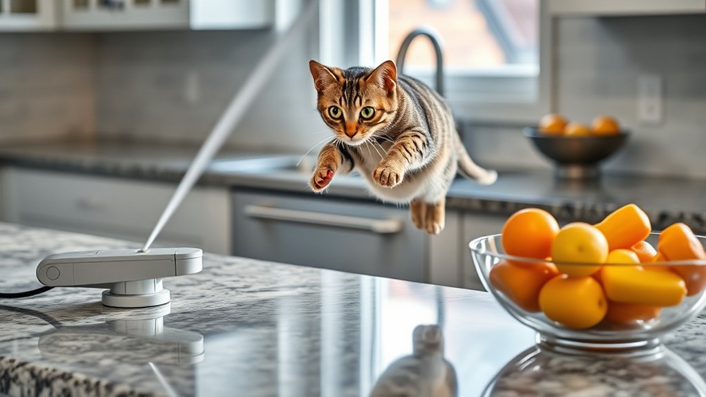 deterrents and training for cats