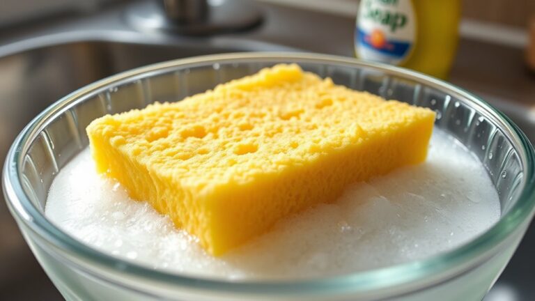 disinfecting kitchen sponges effectively