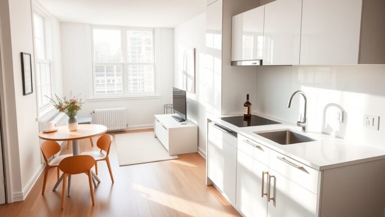 does studio apartment include kitchen