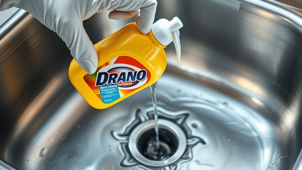 drano helps minor kitchen clogs