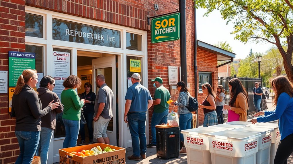 finding local soup kitchen volunteers