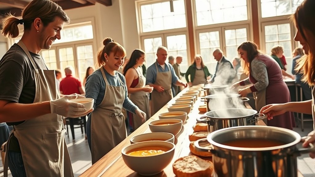 finding local soup kitchens complete volunteer applications accurately