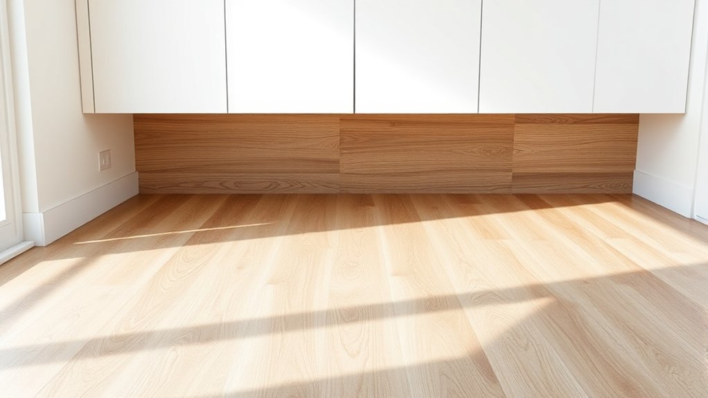 floating floor interlocking underlayment movement
