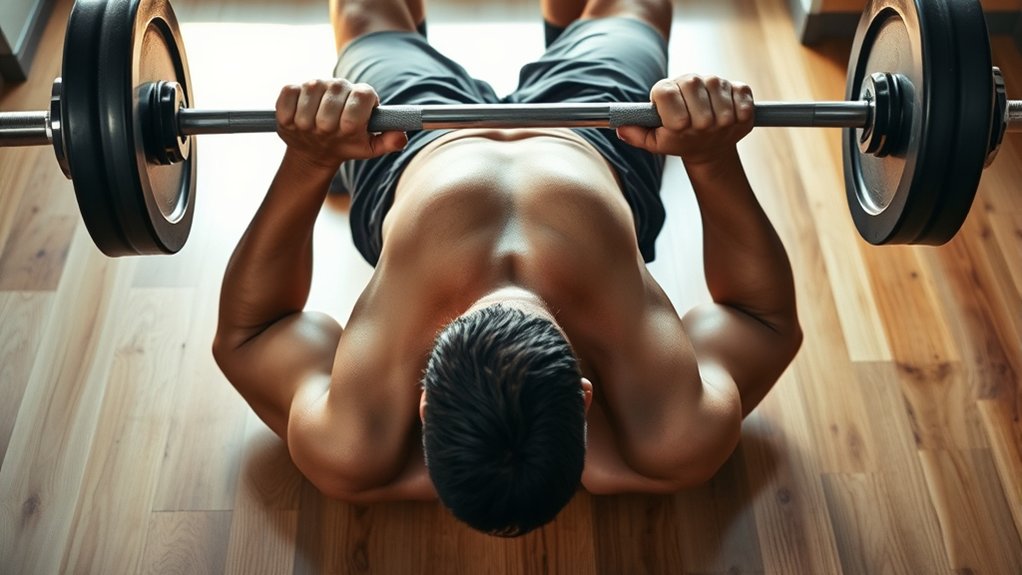 floor pressing safer limited rom muscle focus