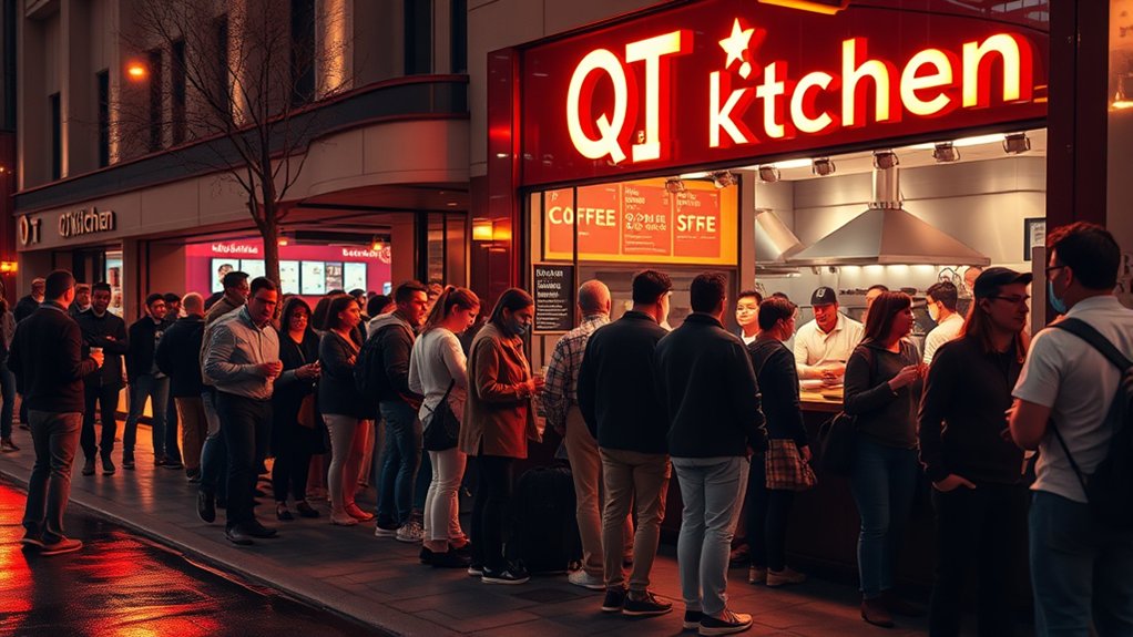 friday and saturday late night crowds