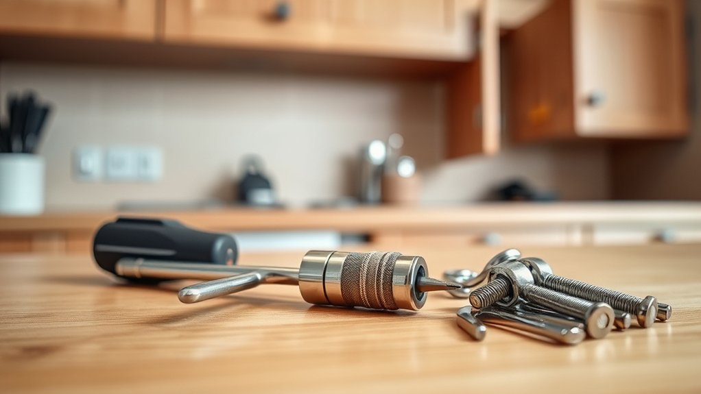 gather screwdriver for hinges