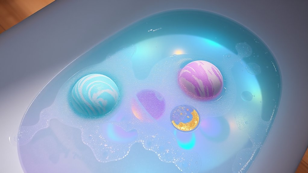 glowing bath products explanation