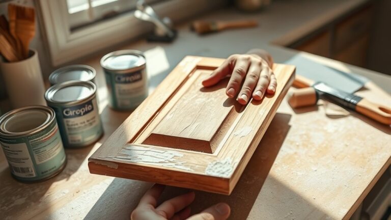 how hard to repaint cabinets