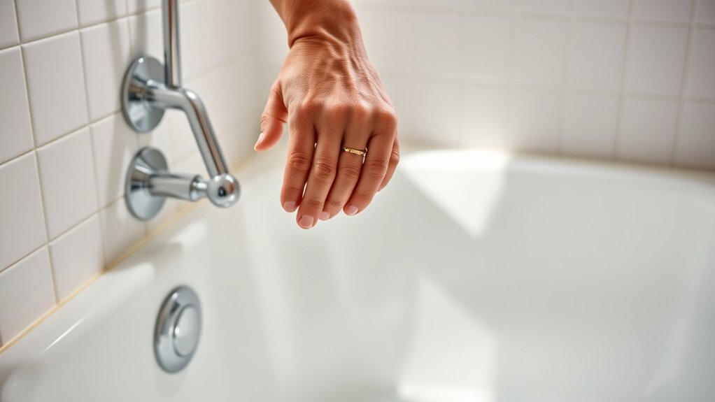 how to safely exit bathtub after 60