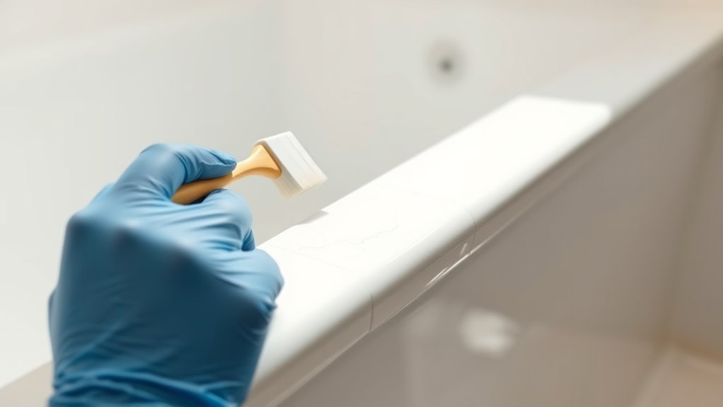 inspect remove clean seal grout