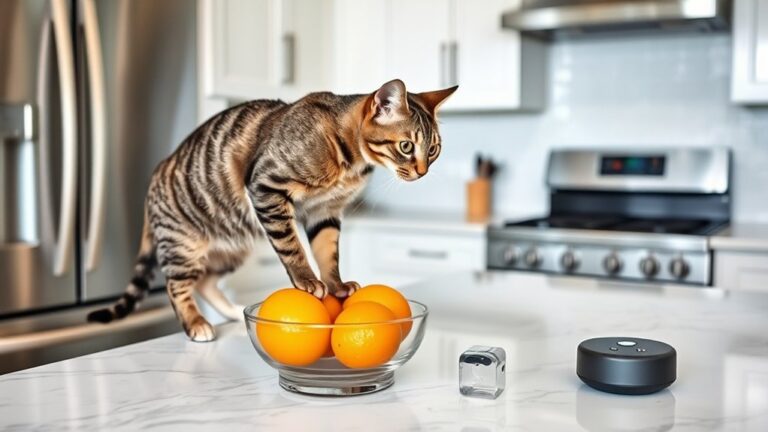 keeping cats off kitchen counters