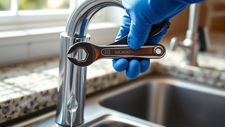 leaky moen kitchen faucet repair