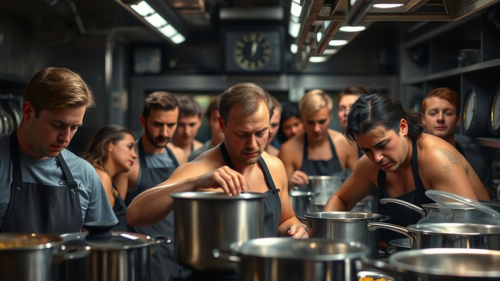 long grueling nonstop cooking days