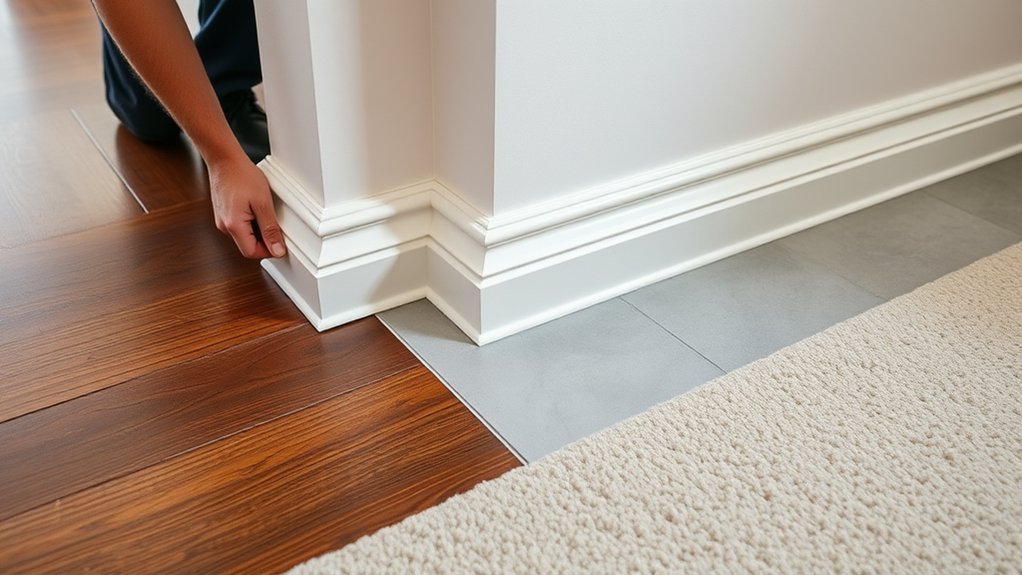 matching floor molding styles to flooring