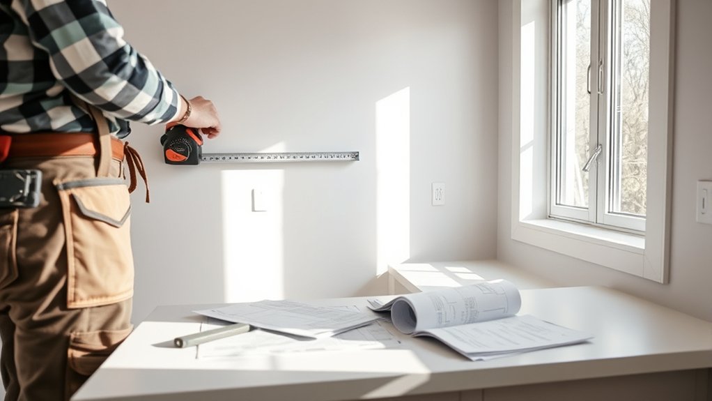 meticulous measuring sturdy preparation