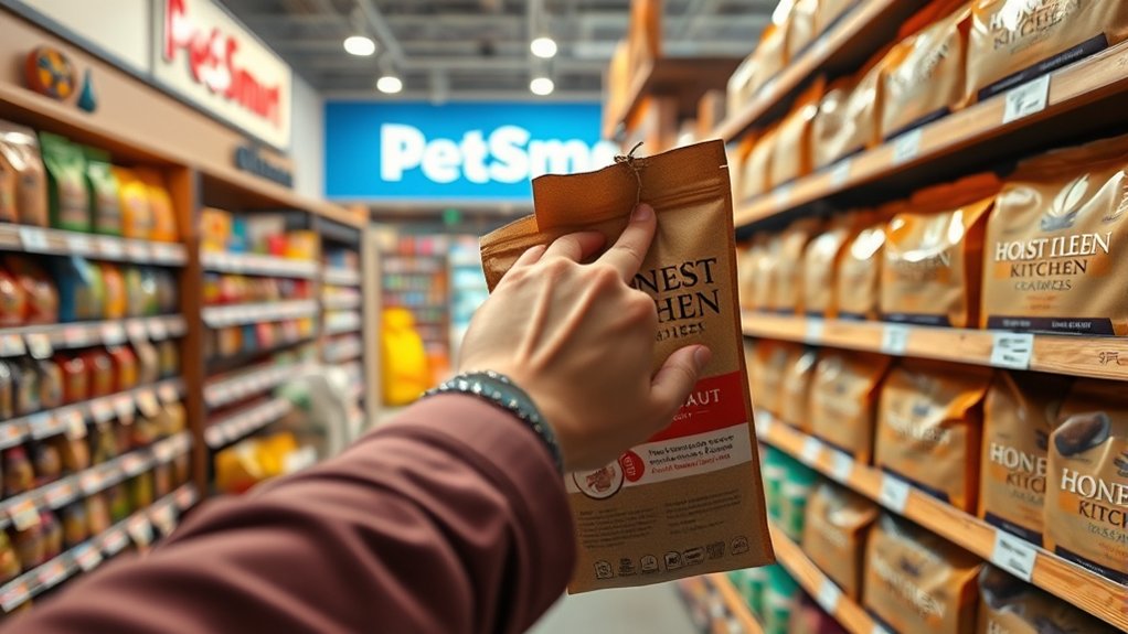 petsmart does not stock honest kitchen