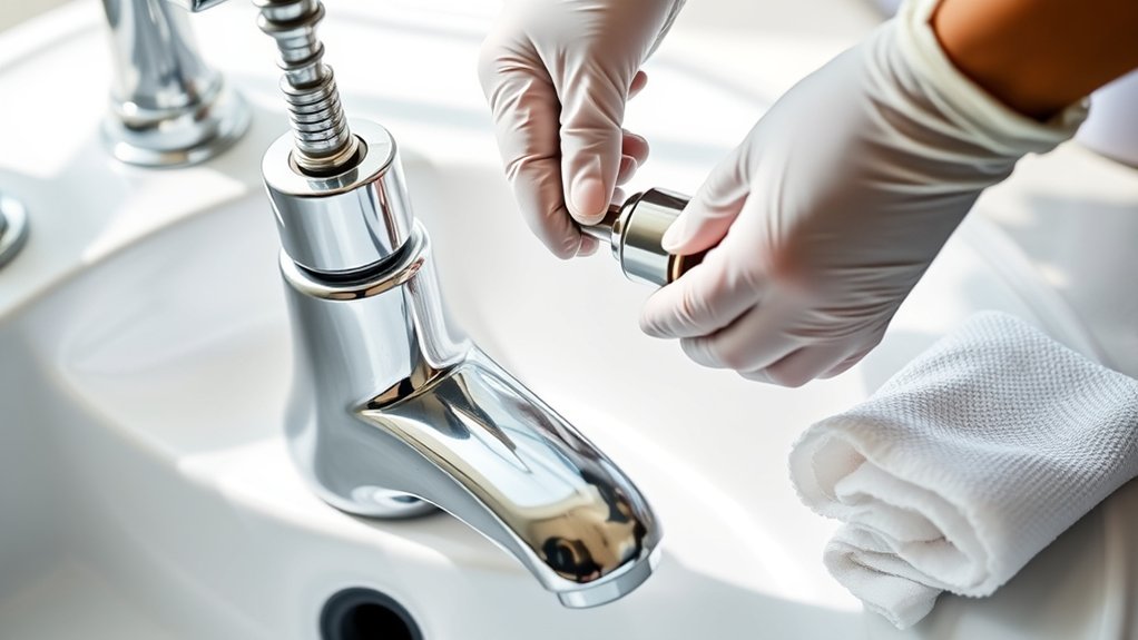 pfister cartridge testing troubleshooting guidance