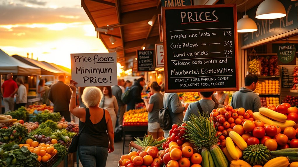 price floors distort markets globally