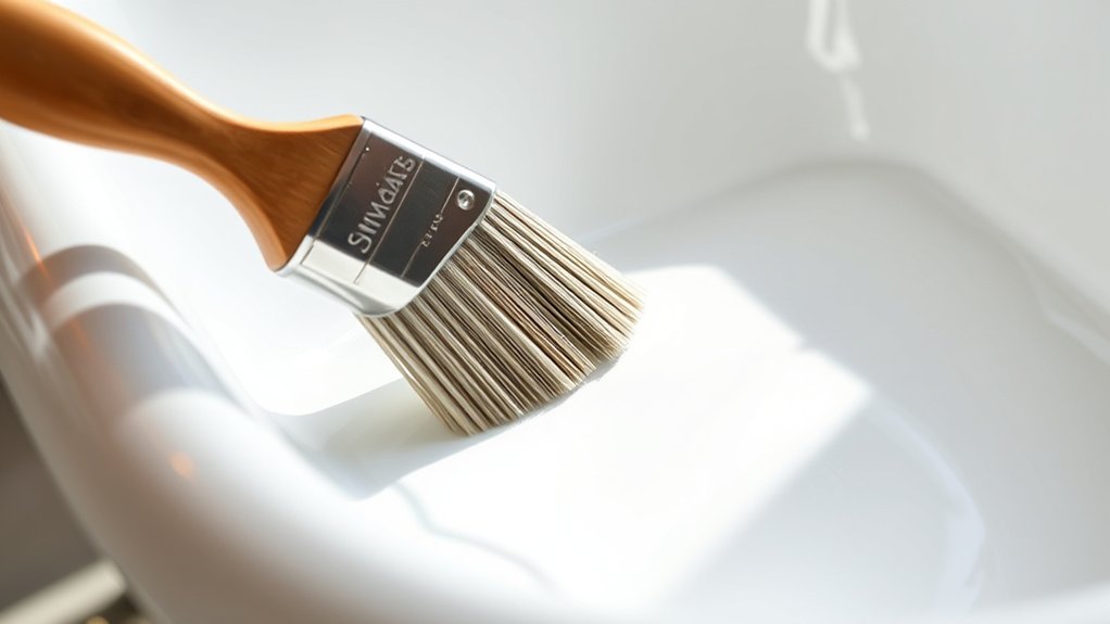 primer and enamel for durable glossy finish