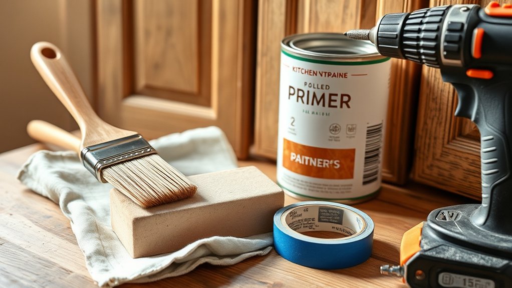 professional cabinet painting toolkit essentials
