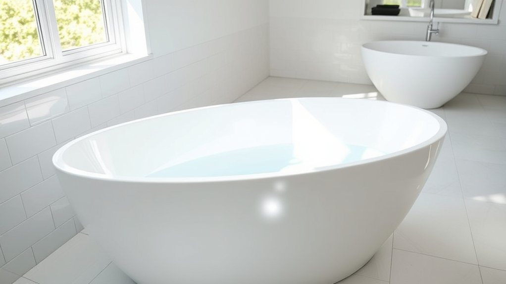 rectangular tubs offer most volume