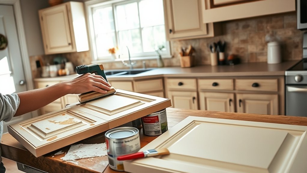 refurbish cabinets before deterioration