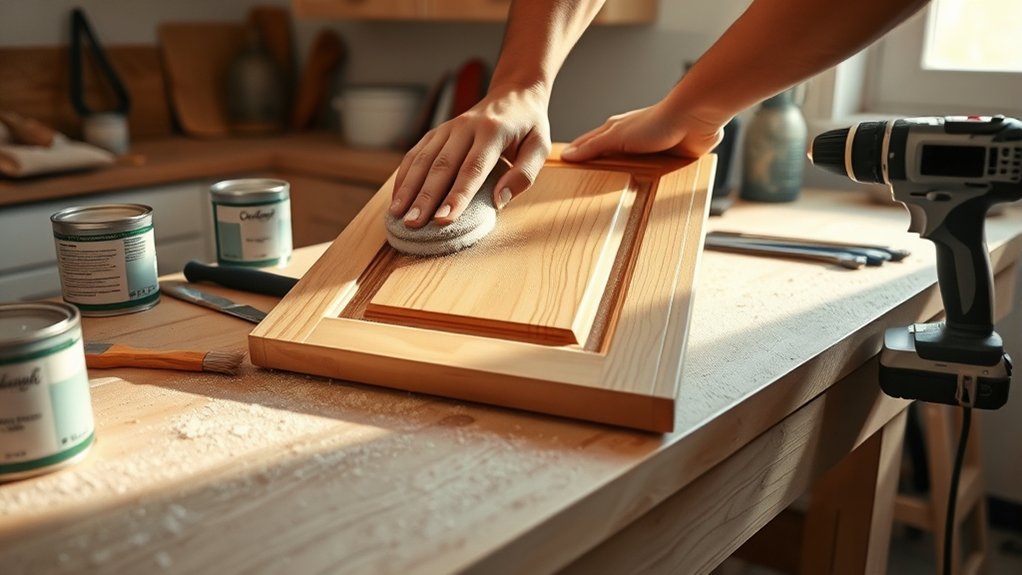 refurbishing kitchen cabinet techniques