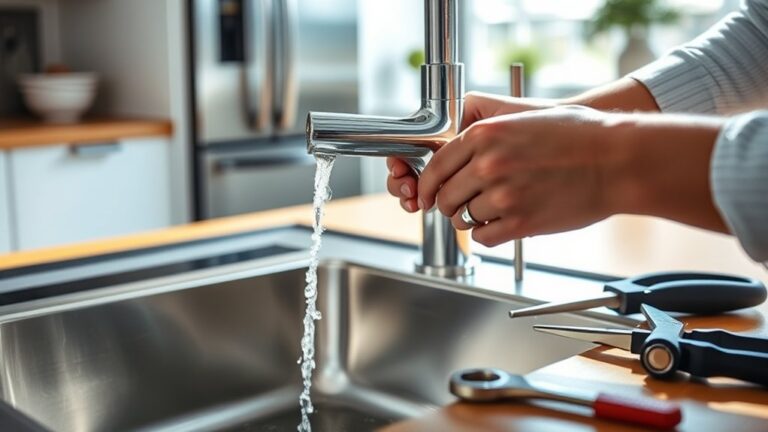 replacing a kitchen faucet instructions