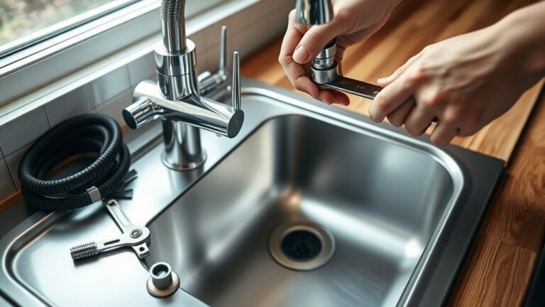 replacing a kitchen sink faucet