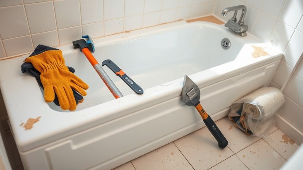 safety first tub removal toolkit notes