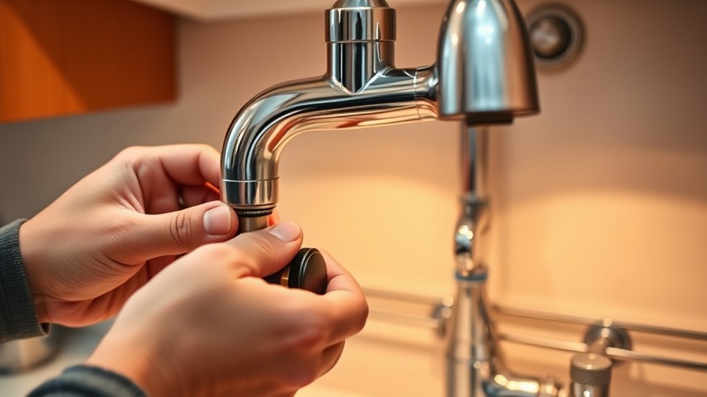 shut off faucet water flow