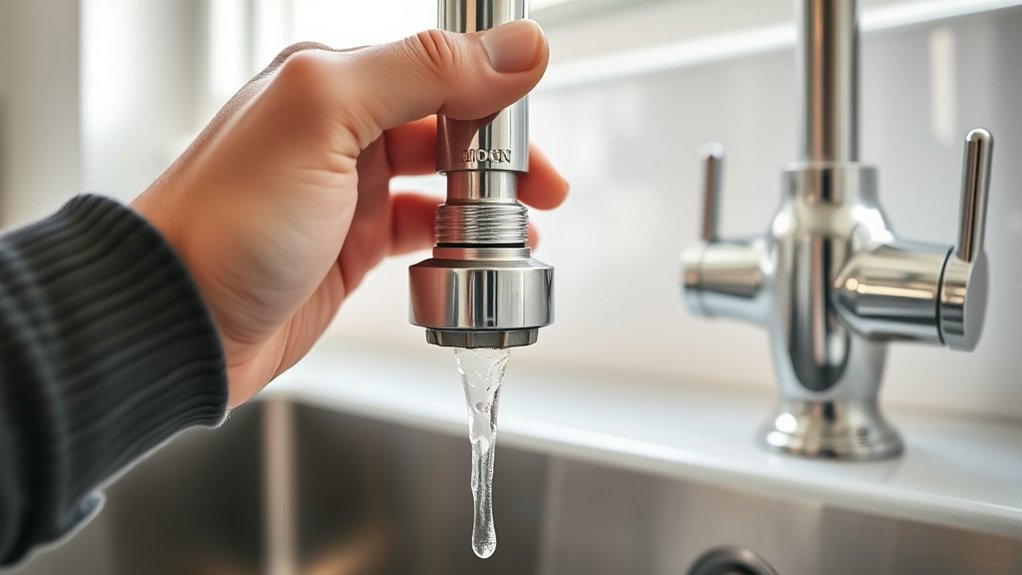 shut off under sink water